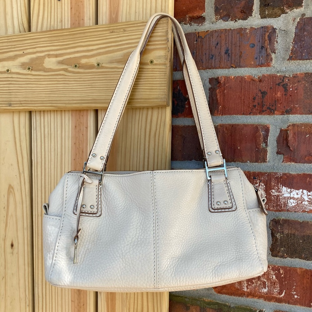 Fossil off-white shoulder bag